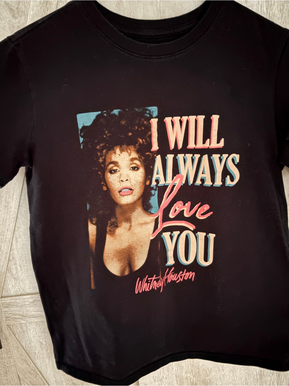Whitney Houston I Will Always Love You Graphic Tee | Small